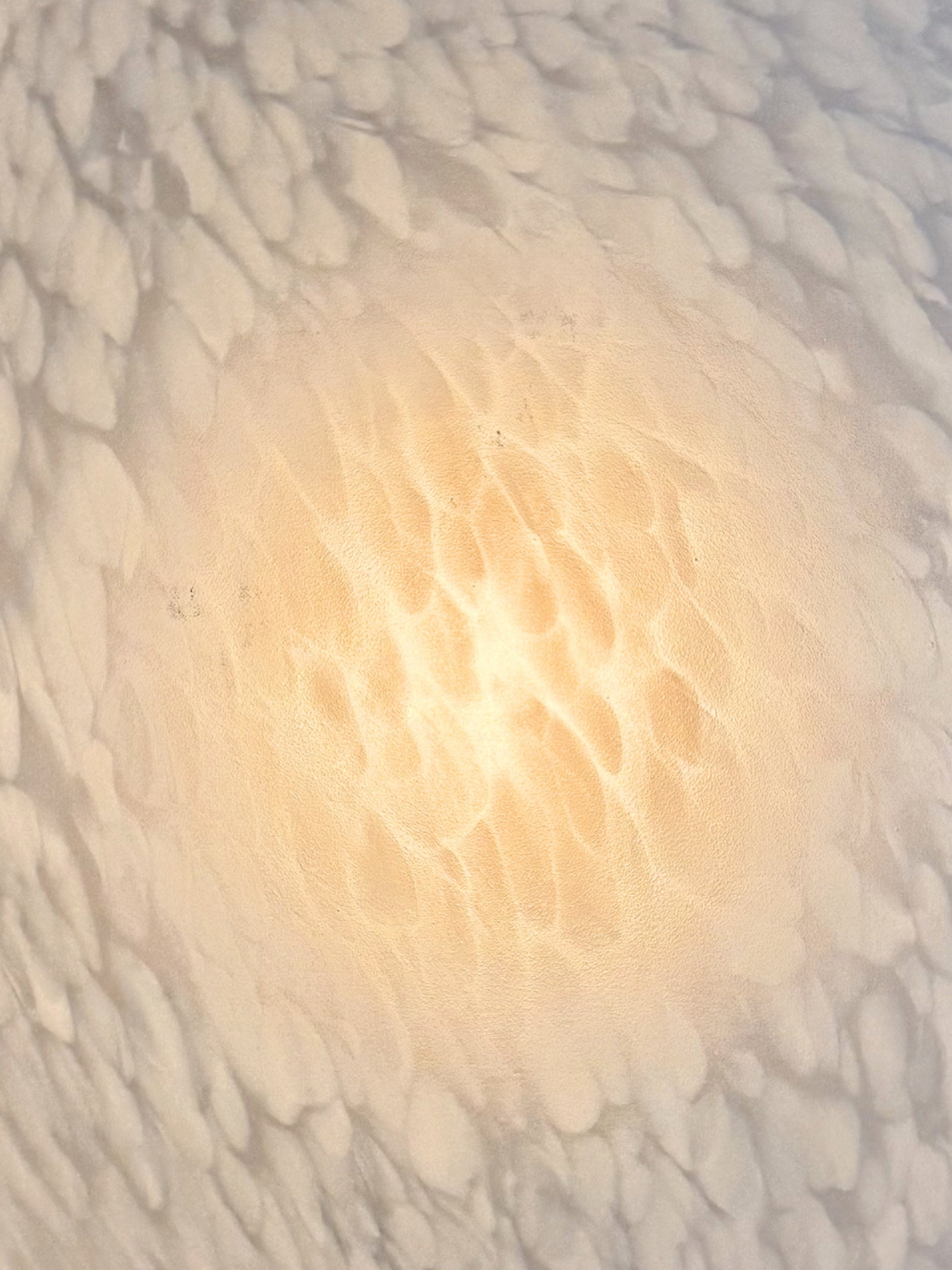 Lampe Oeuf années 70 blanche