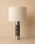 Lampe de table brutaliste en aluminium par Willy Luyckx pour Aluclair, années 1960-1970